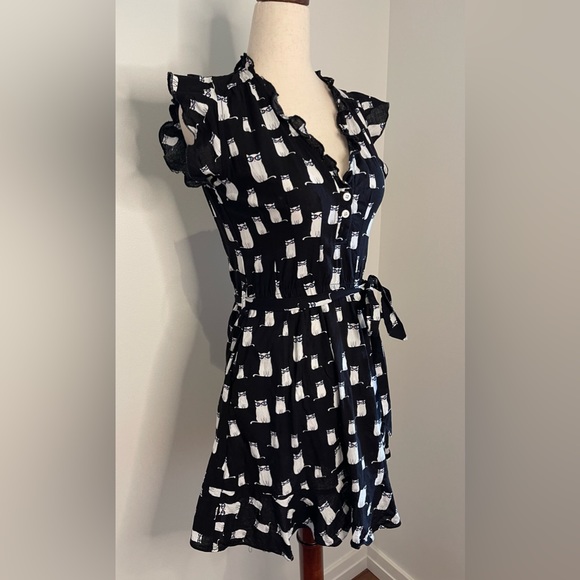 Onze Montreal Cat print dress - Picture 4 of 8